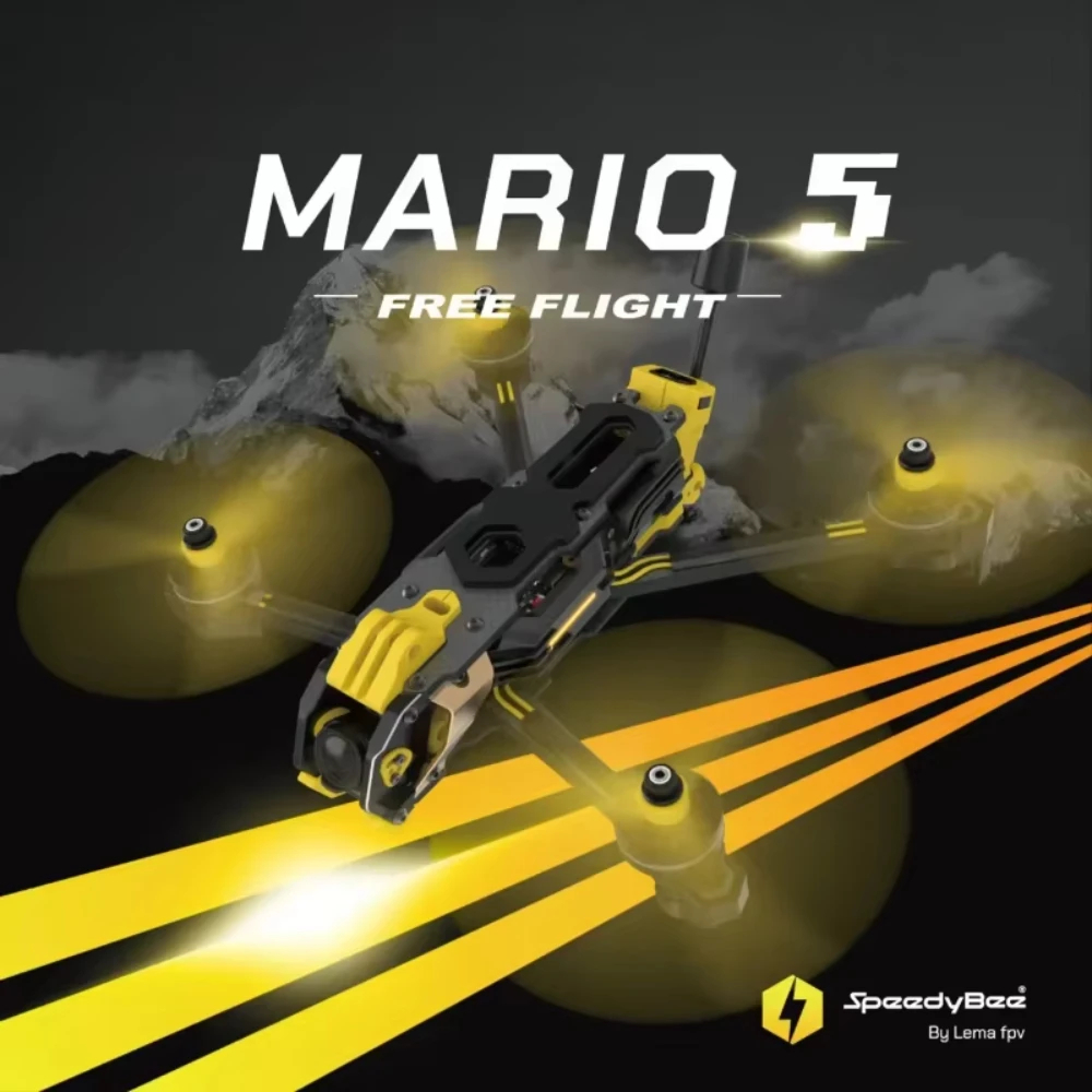 Speedybee Mario 5 O4 Frame Kit - Fpv Drone Kit review and price